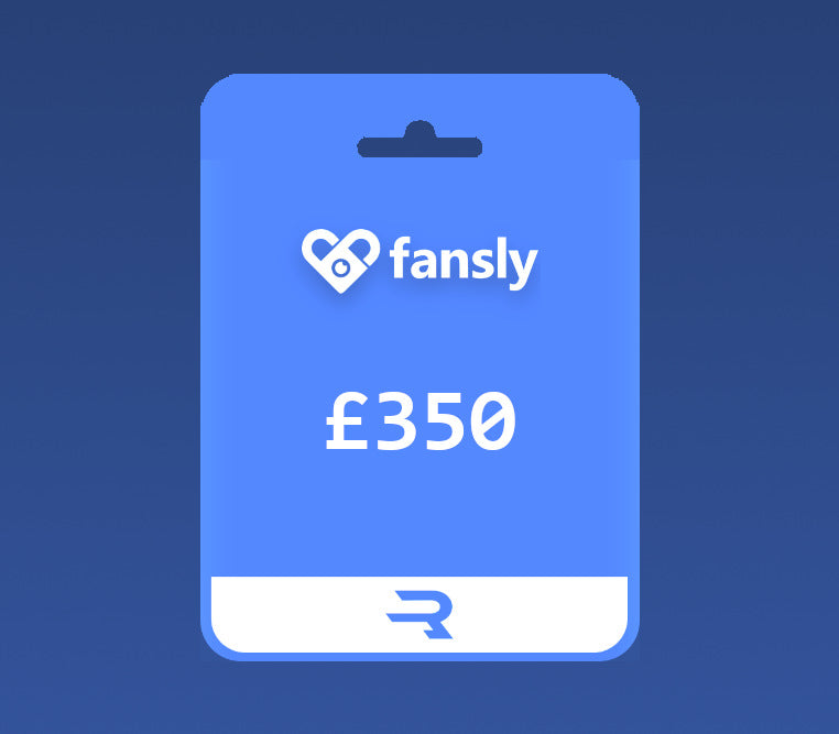 Rewarble Fansly GBP 350 Gift Card