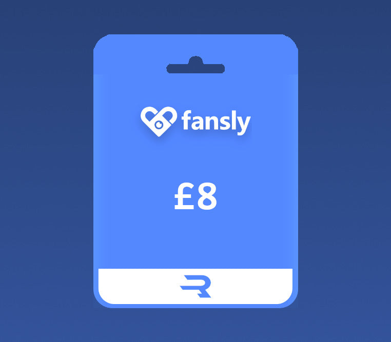 Rewarble Fansly GBP 8 Gift Card