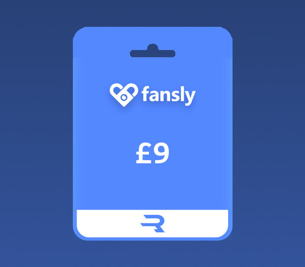 Rewarble Fansly GBP 9 Gift Card