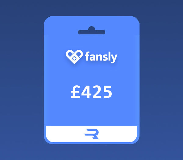 Rewarble Fansly GBP 425 Gift Card