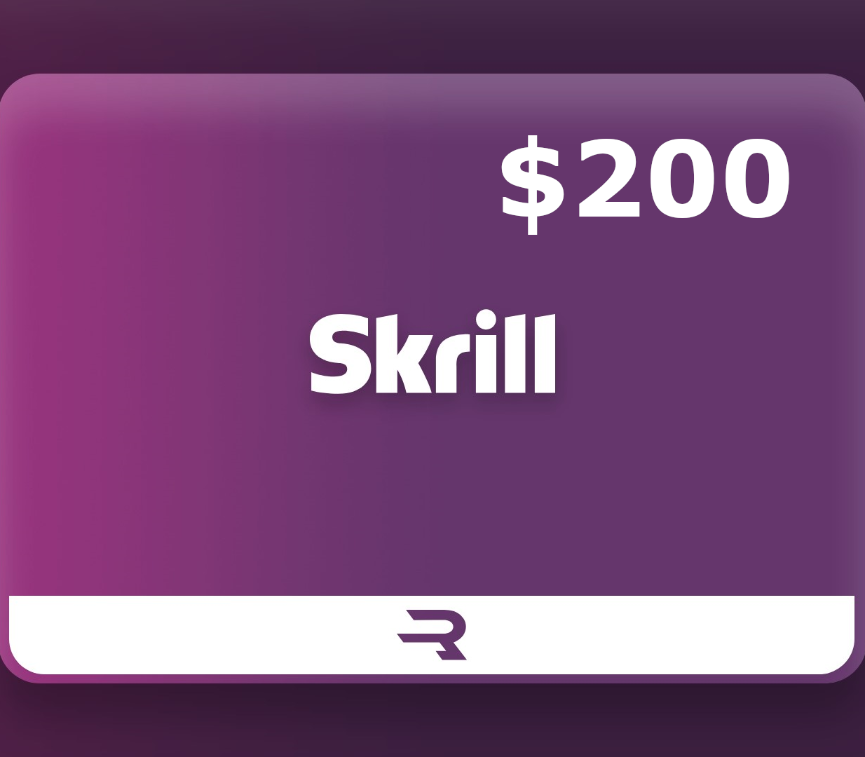 Rewarble Skrill USD 200 Gift Card