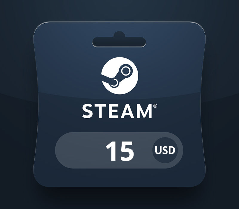 Steam Wallet USD 15 Gift Card