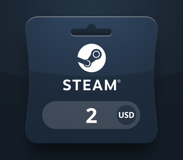 Steam Wallet USD 2 Gift Card