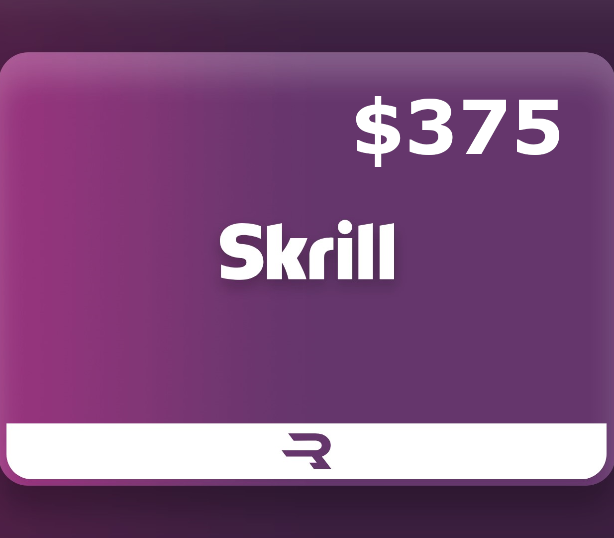 Rewarble Skrill USD 375 Gift Card