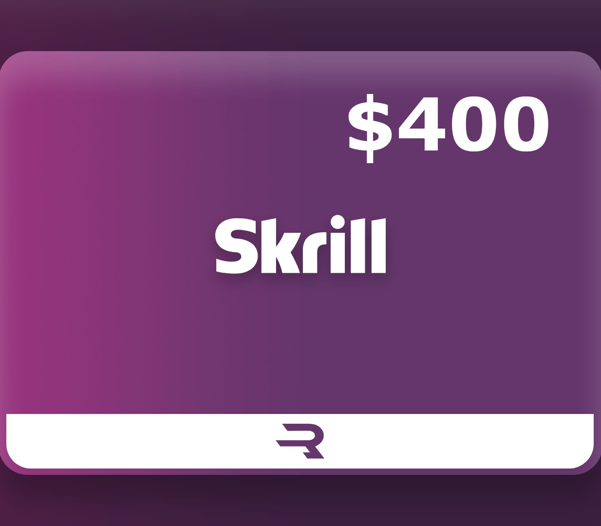 Rewarble Skrill USD 400 Gift Card