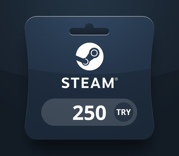 Steam Wallet TRY 250 Gift Card TR