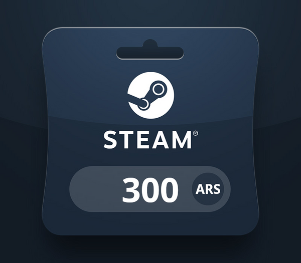 Steam Wallet ARS 300 Gift Card