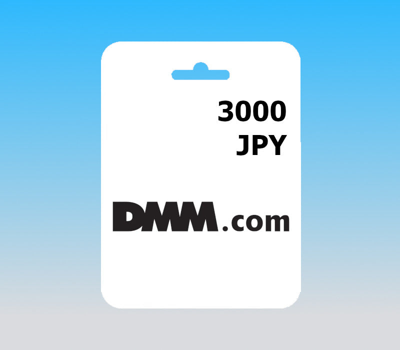 DMM.com JPY 3000 Gift Card JP
