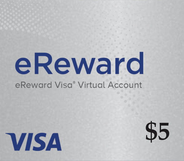 Prepaid Visa eReward USD 5 Gift Card