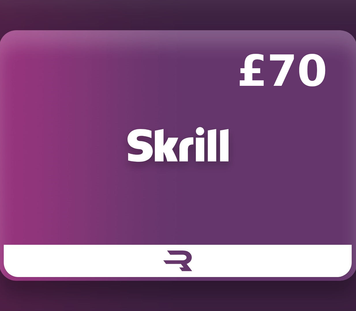 Rewarble Skrill GBP 70 Gift Card