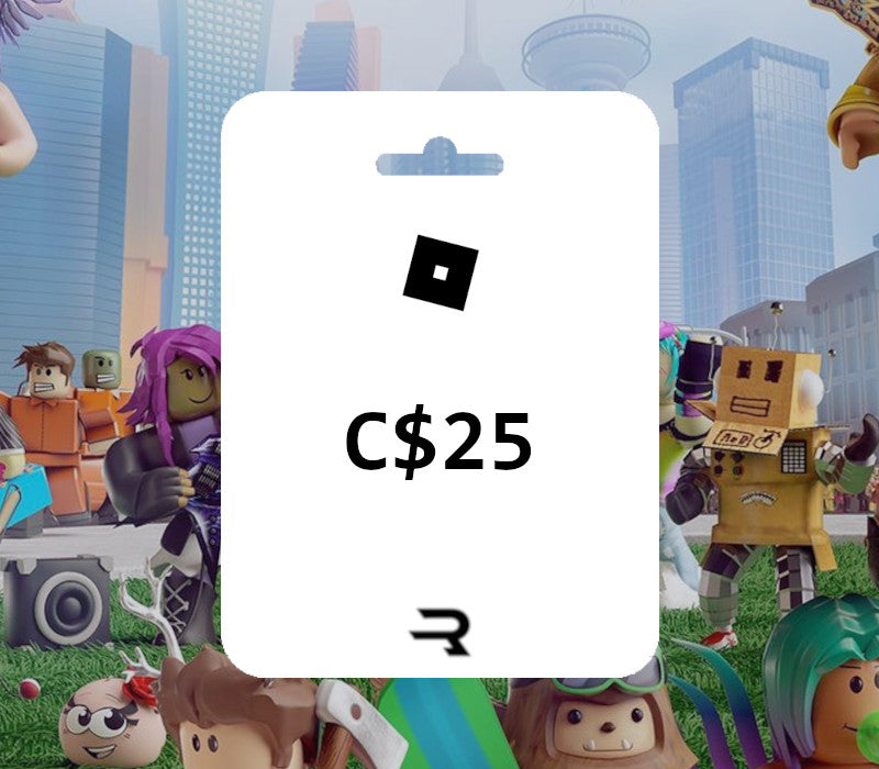Rewarble Roblox CAD 25 Gift Card CA