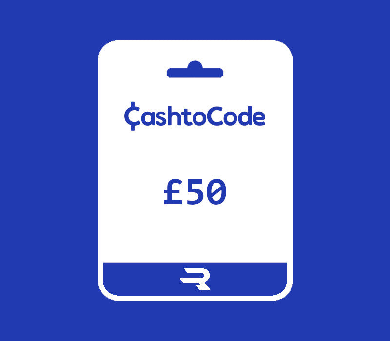 Rewarble CashtoCode GBP 50 Gift Card