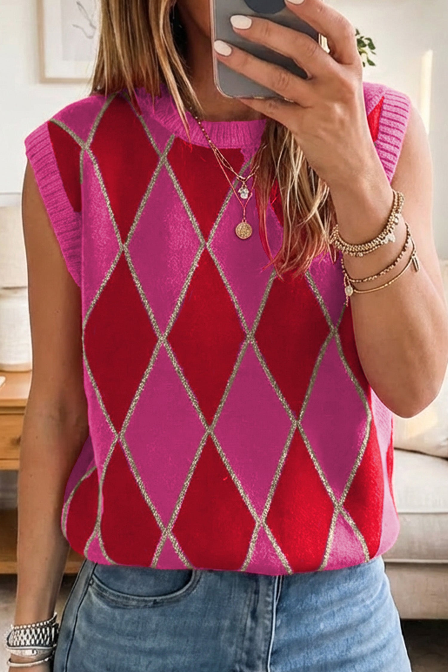 Pull femme en maille