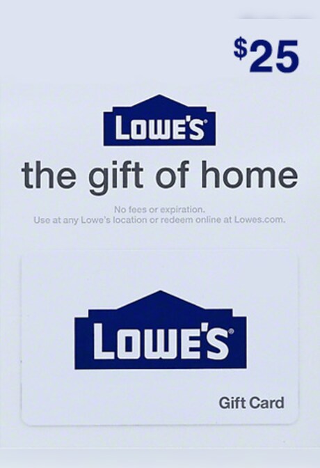 Lowe's Gift Card 25 USD - Lowe's Key - UNITED STATES
