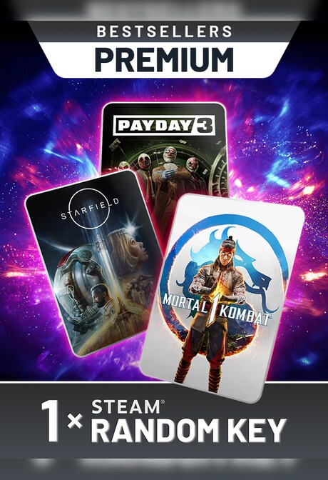 Bestsellers Random 1 Key Premium (PC) - Steam Key  - GLOBAL