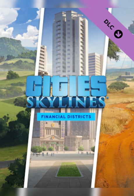 Cities: Skylines - Financial Districts Bundle (PC) - Steam Key - EUROPE