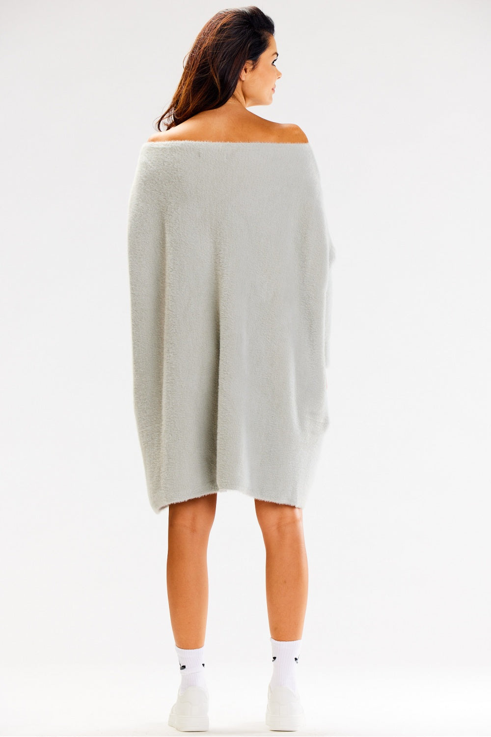 Pull femme awama Chandail Long Chandail — gris