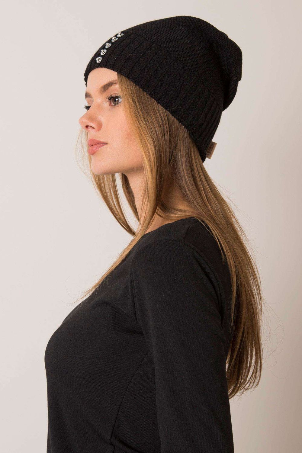Bonnet femme Rue Paris — noir