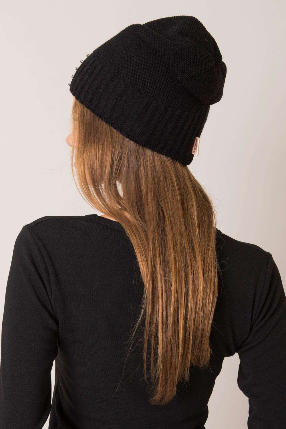 Bonnet femme Rue Paris — noir