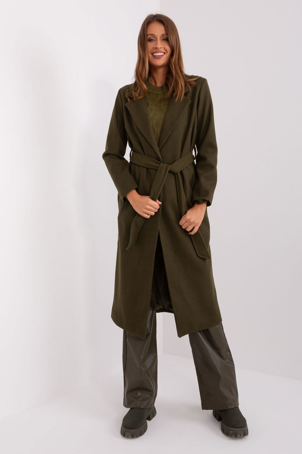 Manteau femme Och Bella — vert