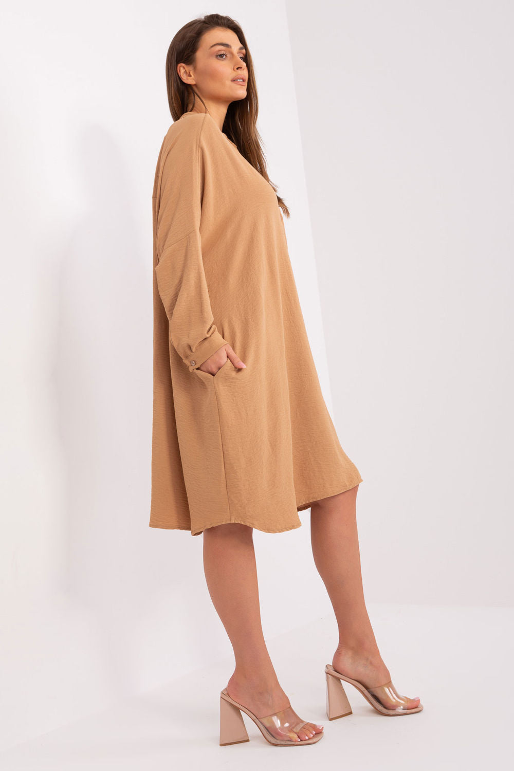 Robe femme Italy Moda De Jour De — brun