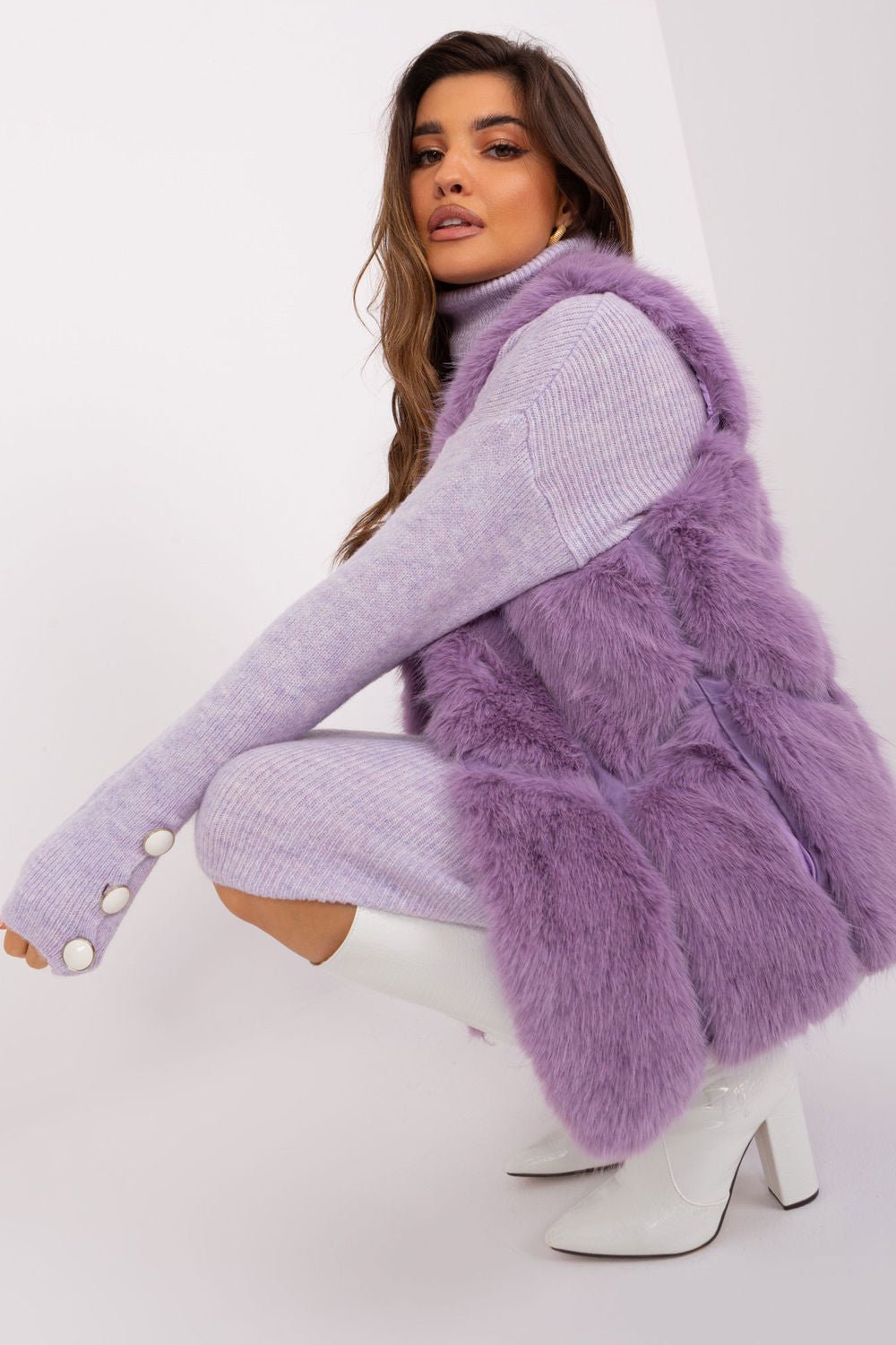 Gilet femme AT — violet
