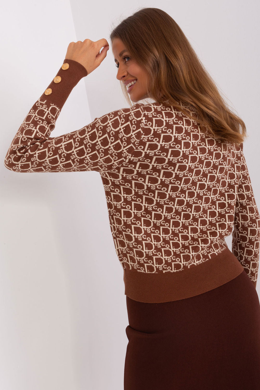 Pull femme AT Chandail Chandail — brun