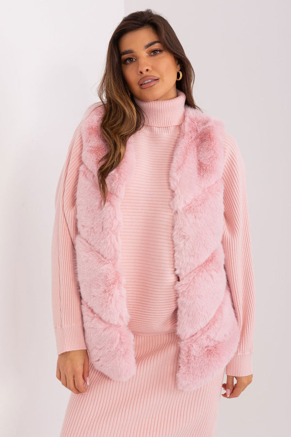 Gilet femme AT — rosé