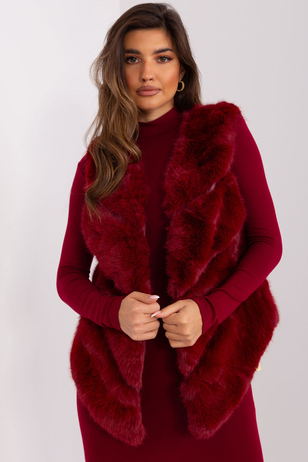 Gilet femme AT — rouge