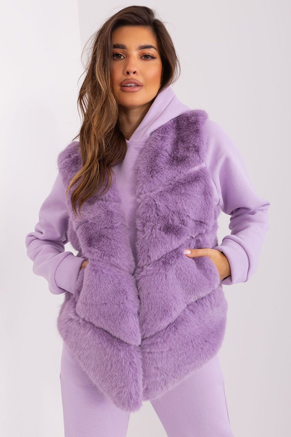 Gilet femme AT — violet