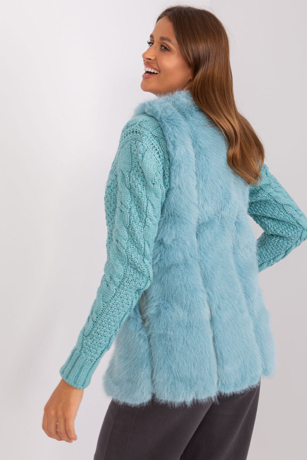 Gilet femme AT — vert