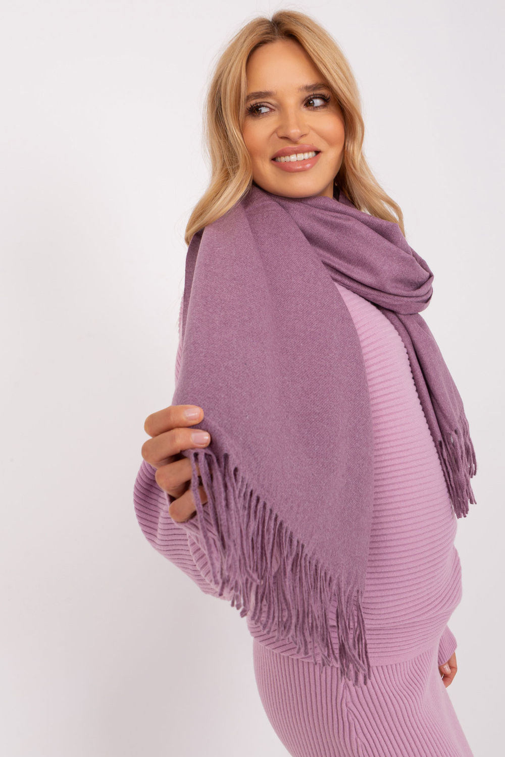 Châle femme AT — violet