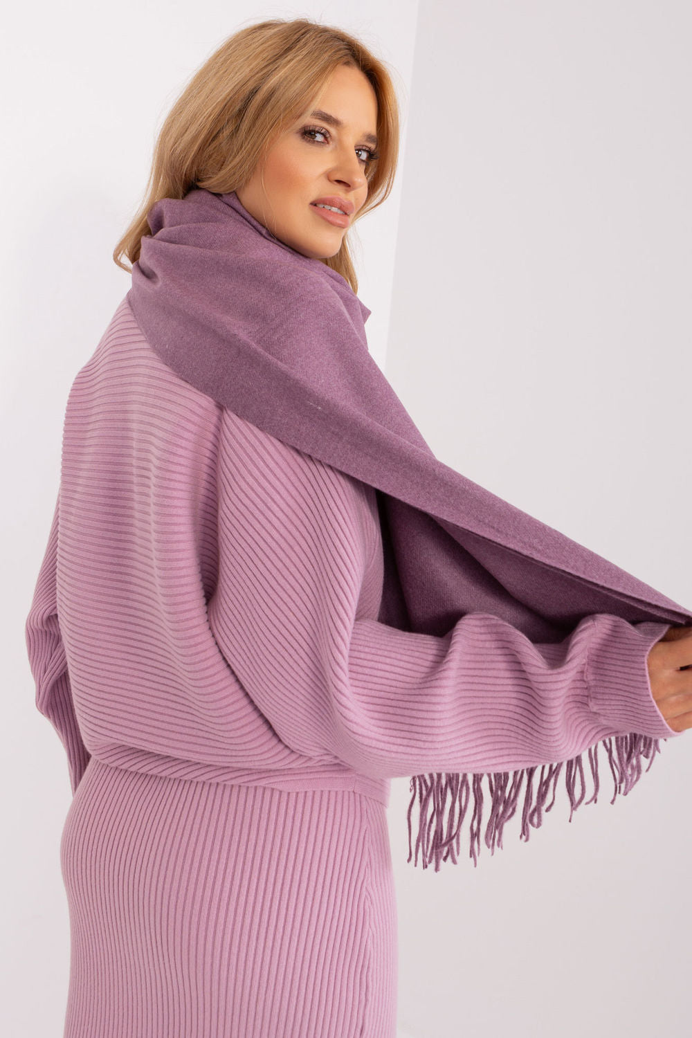 Châle femme AT — violet