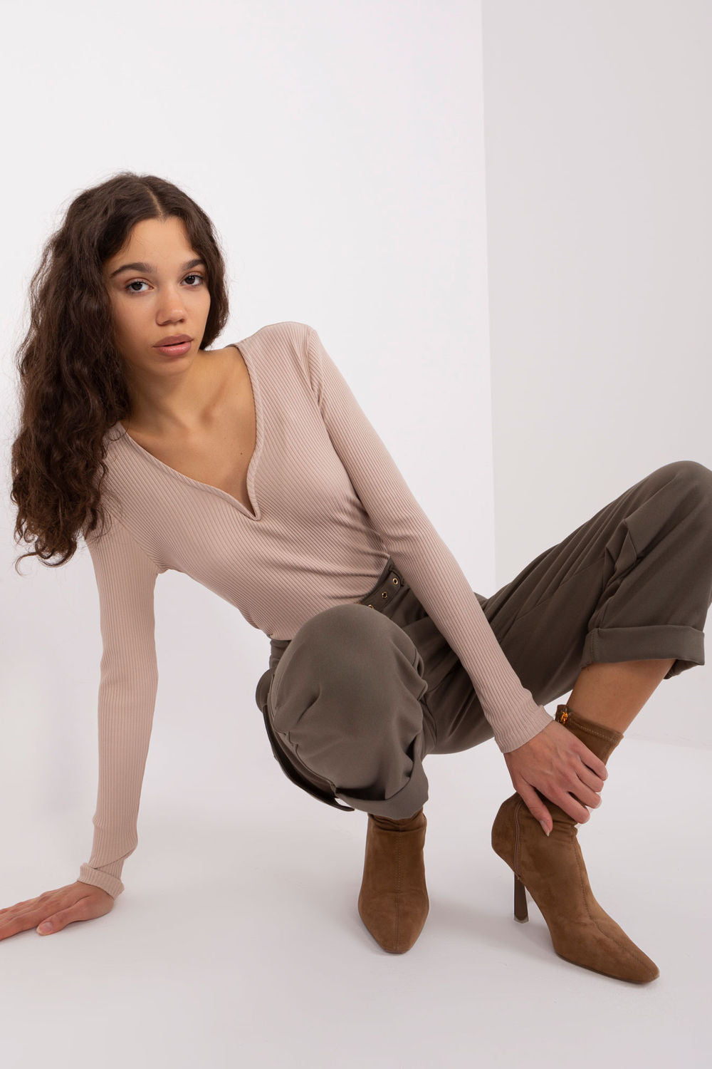 Blouse femme BFG Chemisier Chemisier — beige