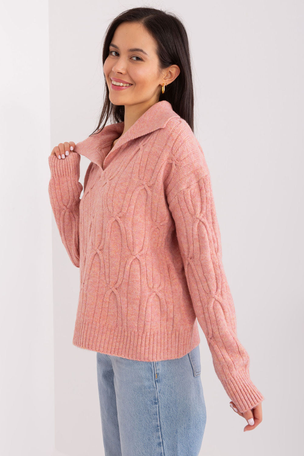 Pull femme AT Chandail Chandail — rosé