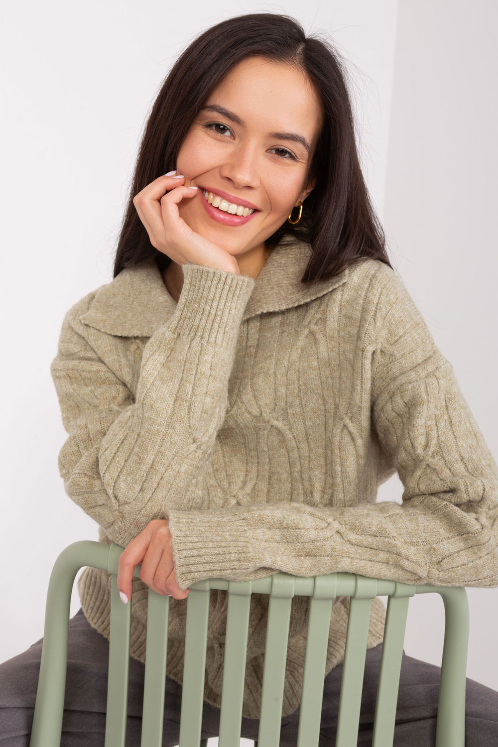 Pull femme AT Chandail Chandail — vert