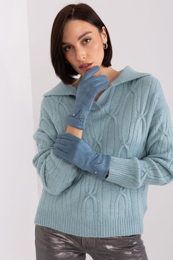 Gants femme AT — bleu
