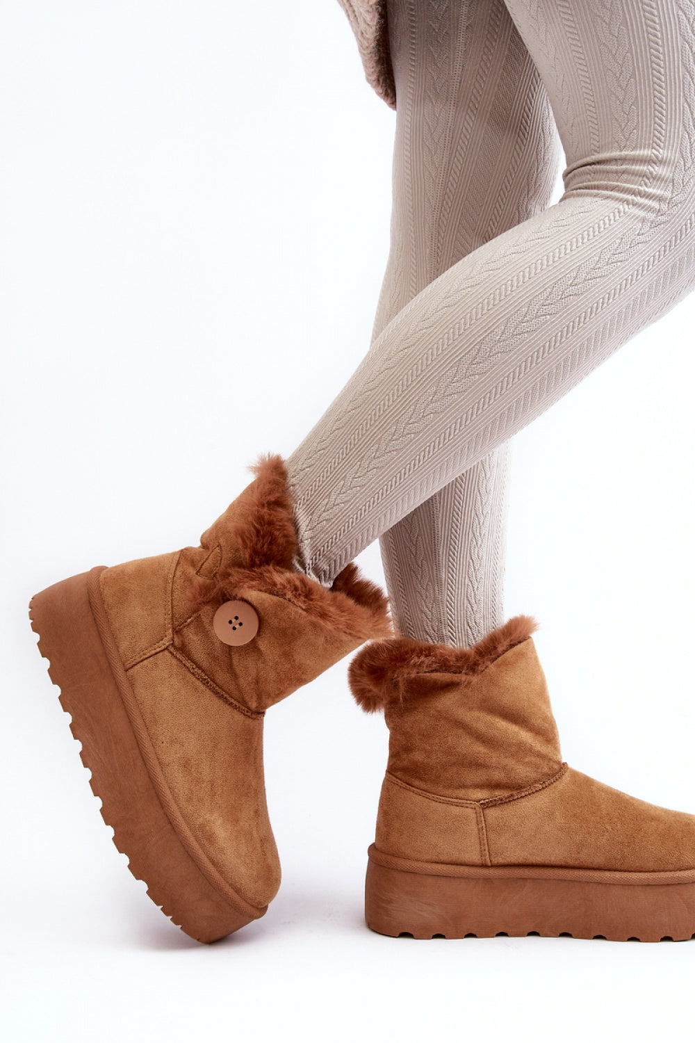 Bottes femme Step in style De Neige De — brun