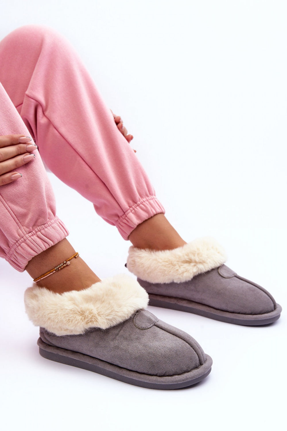 Pantalon femme Step in style Pantoufles Pantoufles — gris