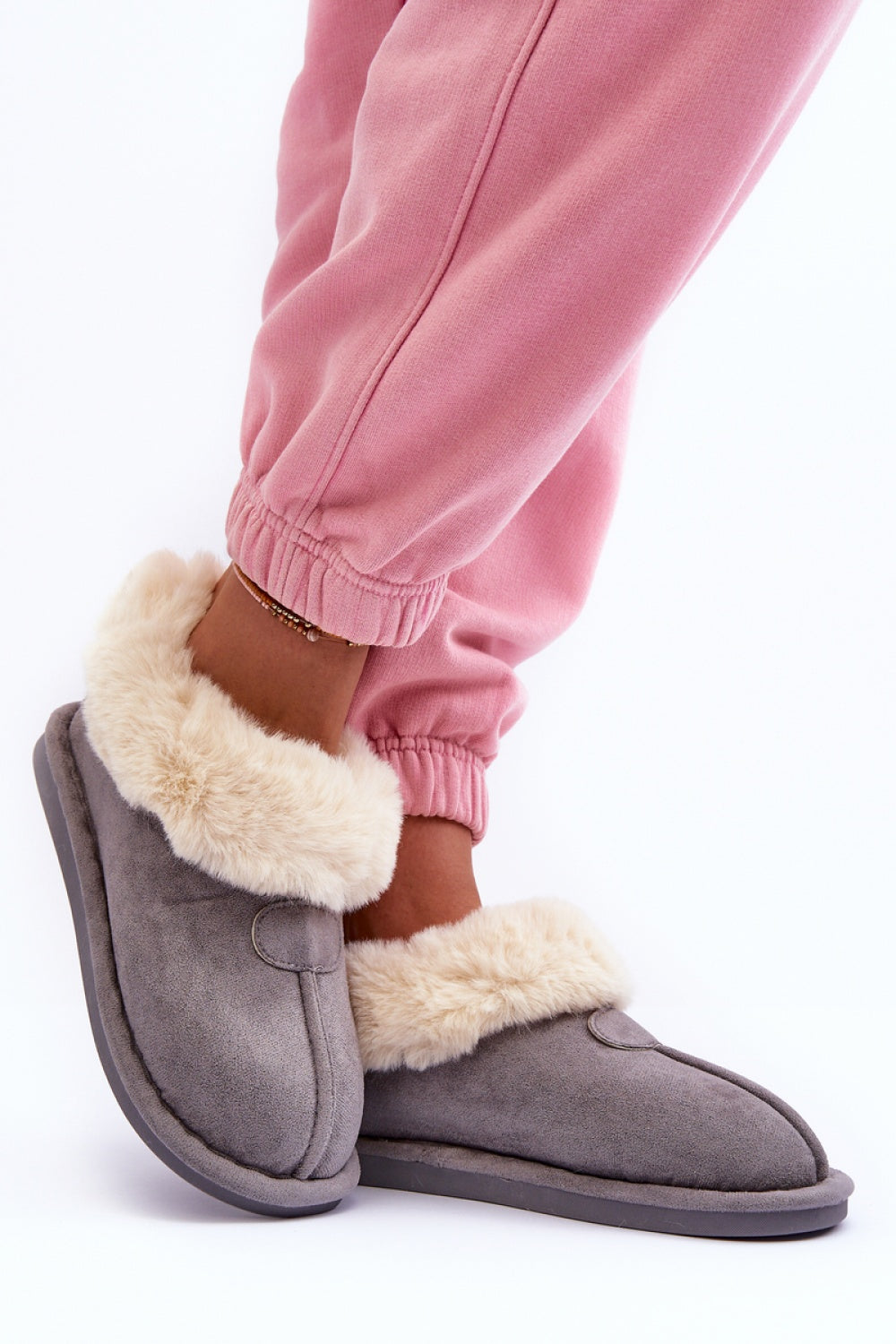 Pantalon femme Step in style Pantoufles Pantoufles — gris
