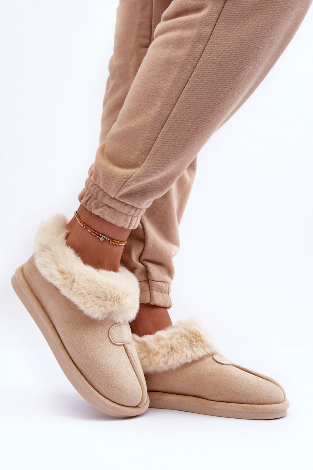 Pantalon femme Step in style Pantoufles Pantoufles — beige