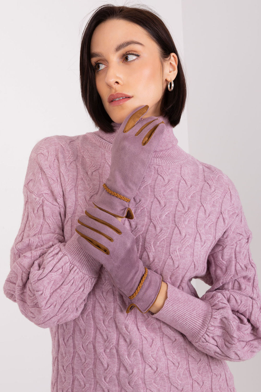 Gants femme AT — violet