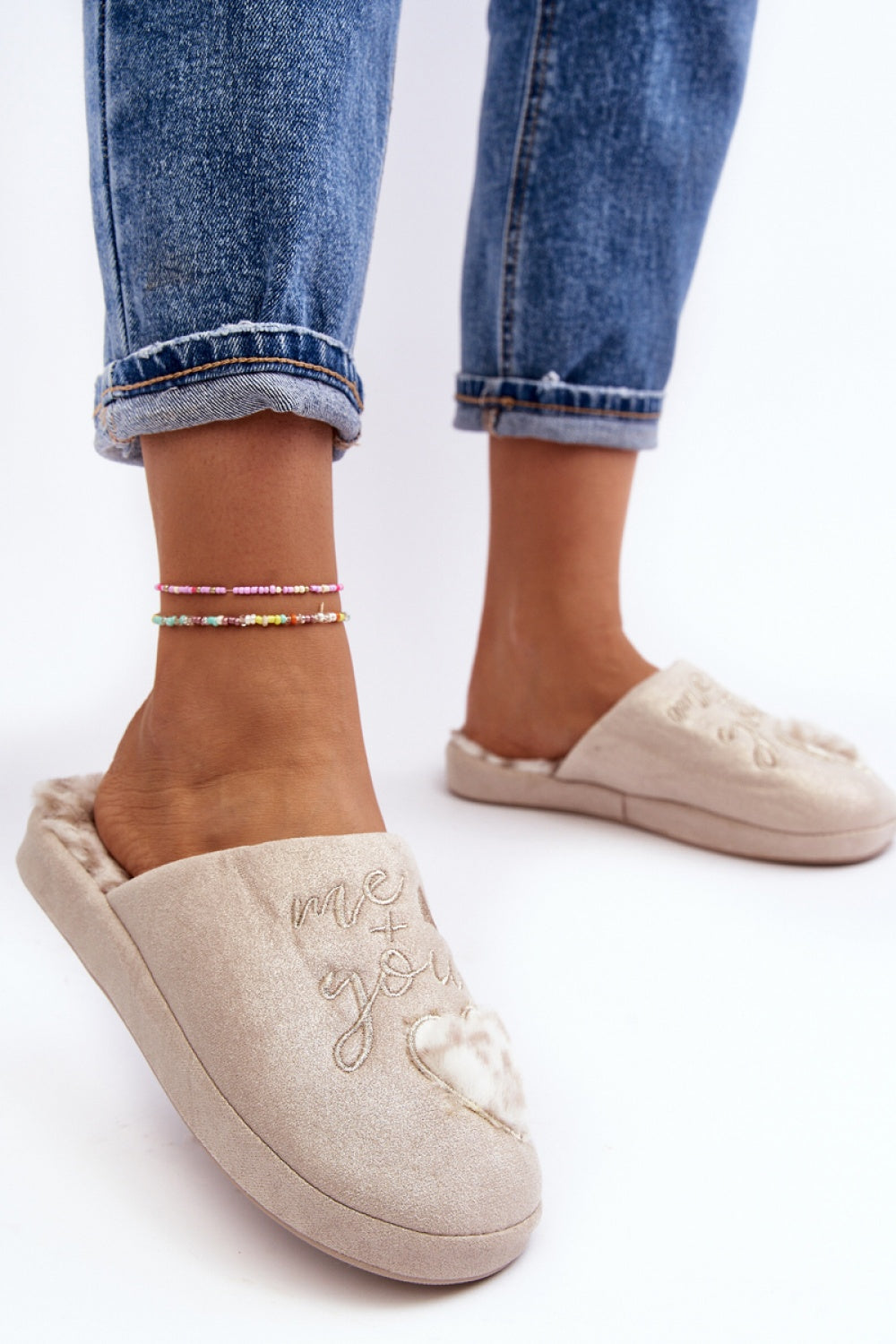 Pantalon femme Step in style Pantoufles Pantoufles — beige