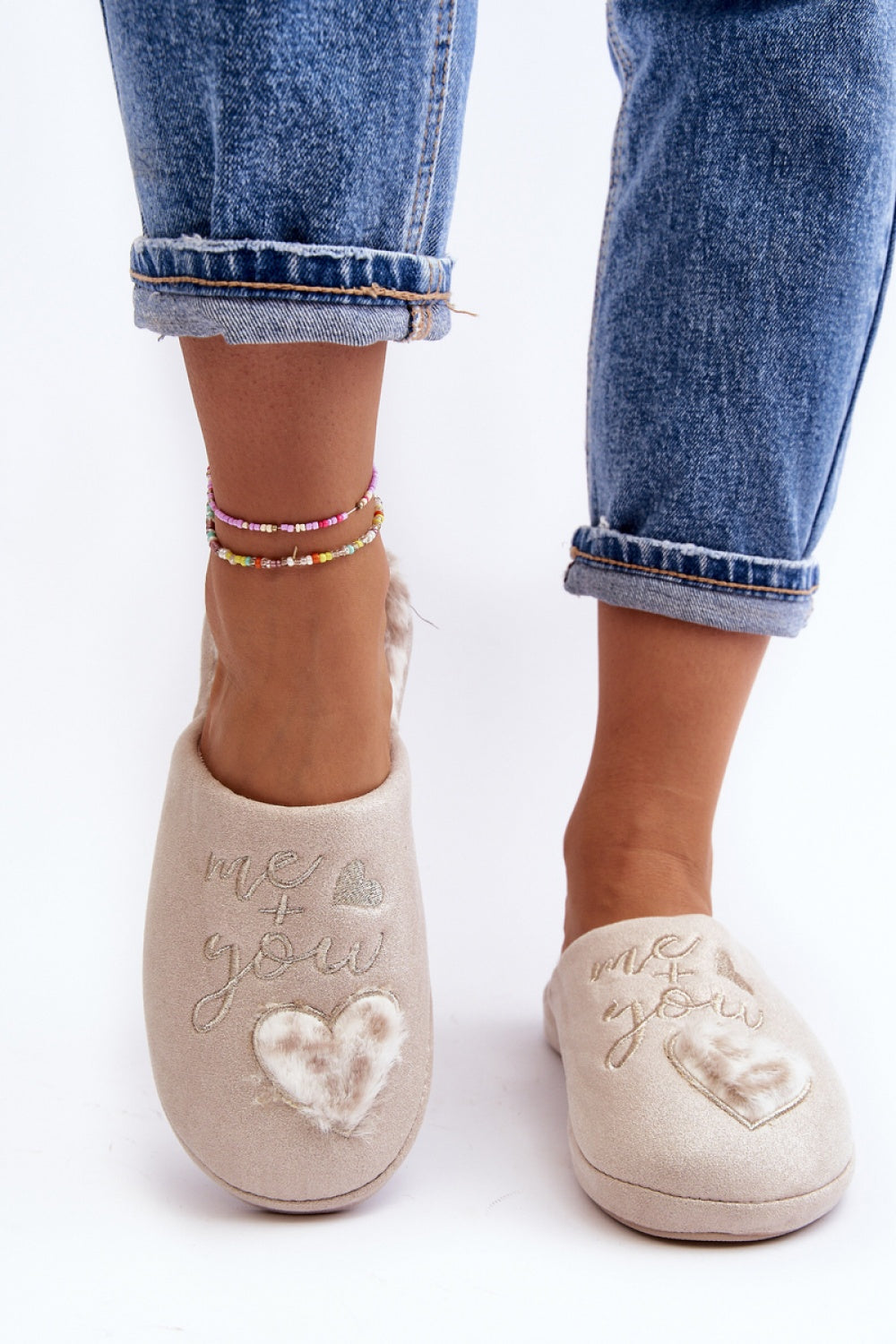 Pantalon femme Step in style Pantoufles Pantoufles — beige