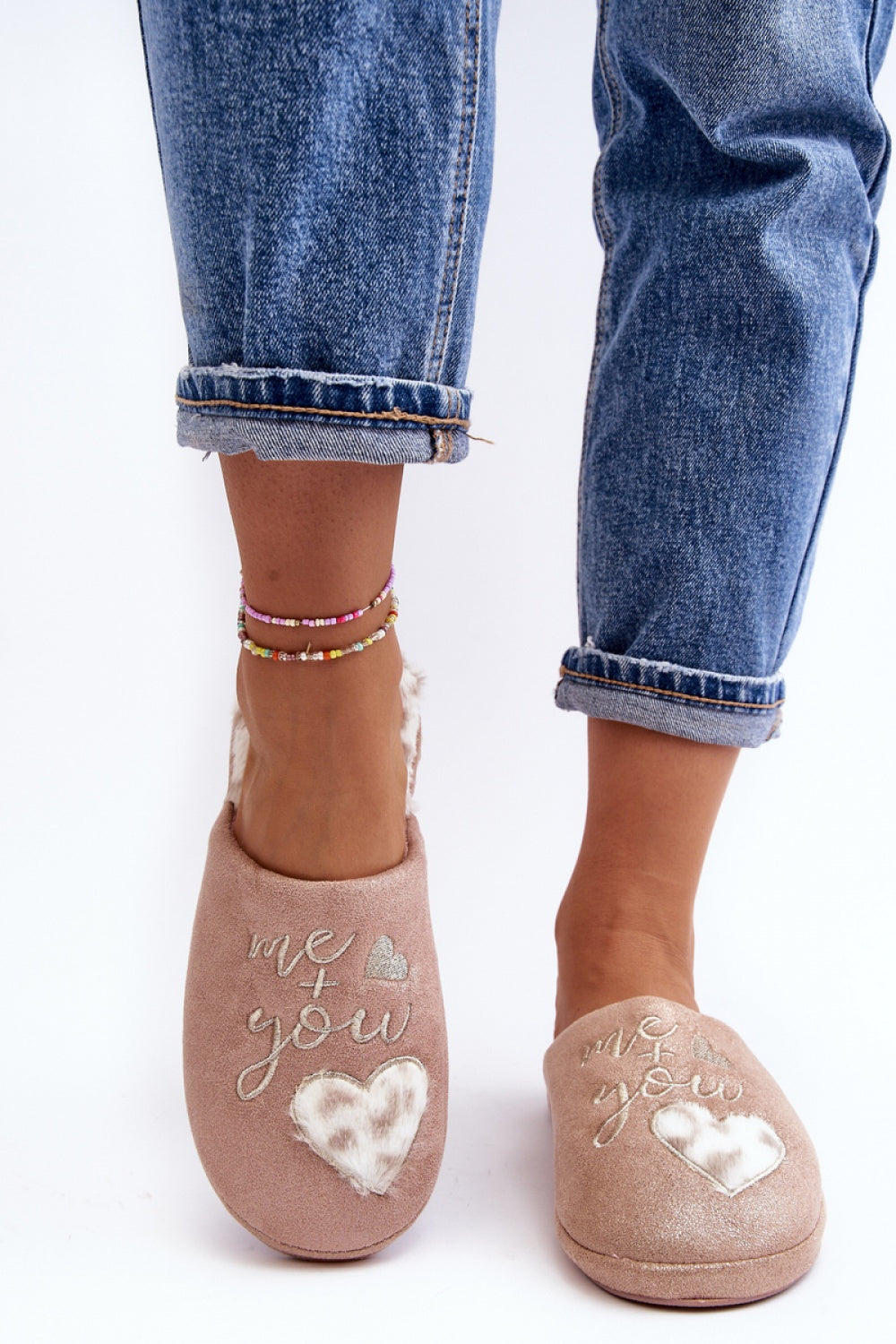 Pantalon femme Step in style Pantoufles Pantoufles — rosé