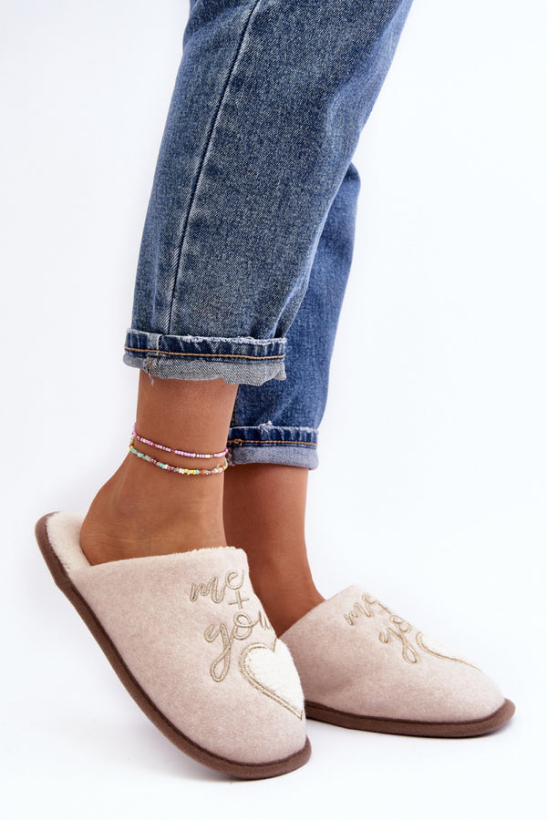 Pantalon femme Step in style Pantoufles Pantoufles — beige