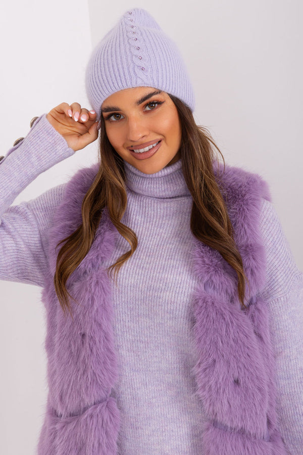 Bonnet femme AT — violet