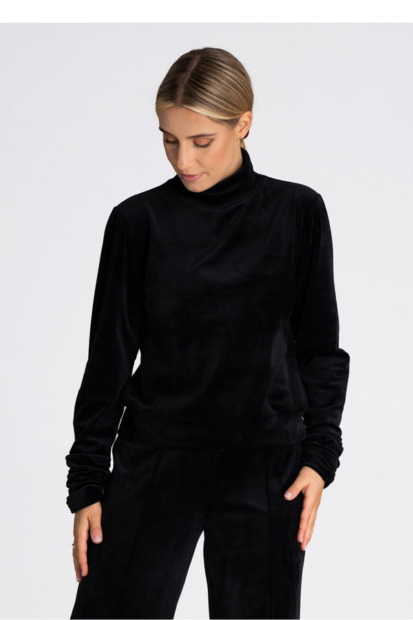 T-shirt femme Figl Sweatshirt Sweatshirt — noir