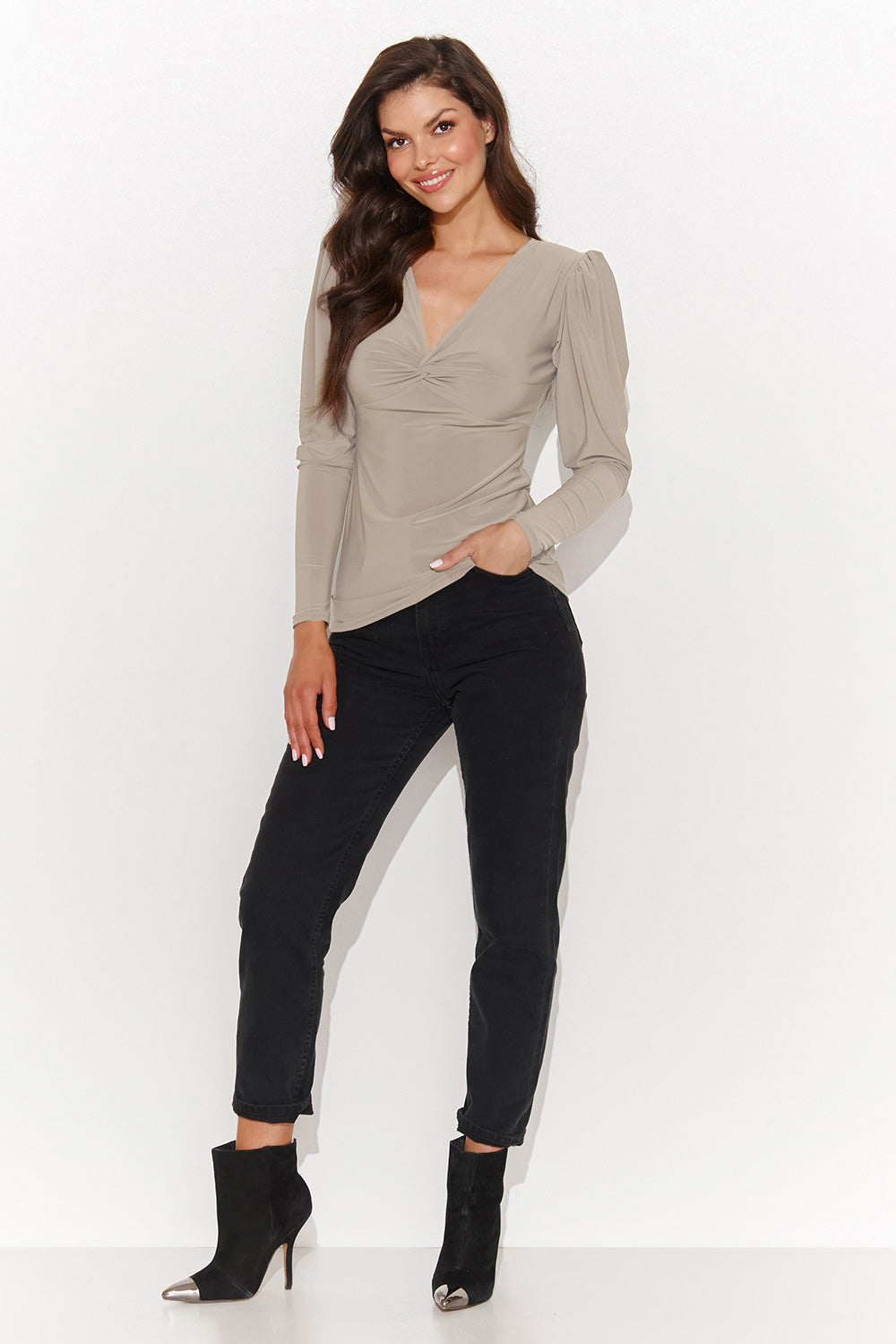 Blouse femme Numinou Chemisier Chemisier — beige
