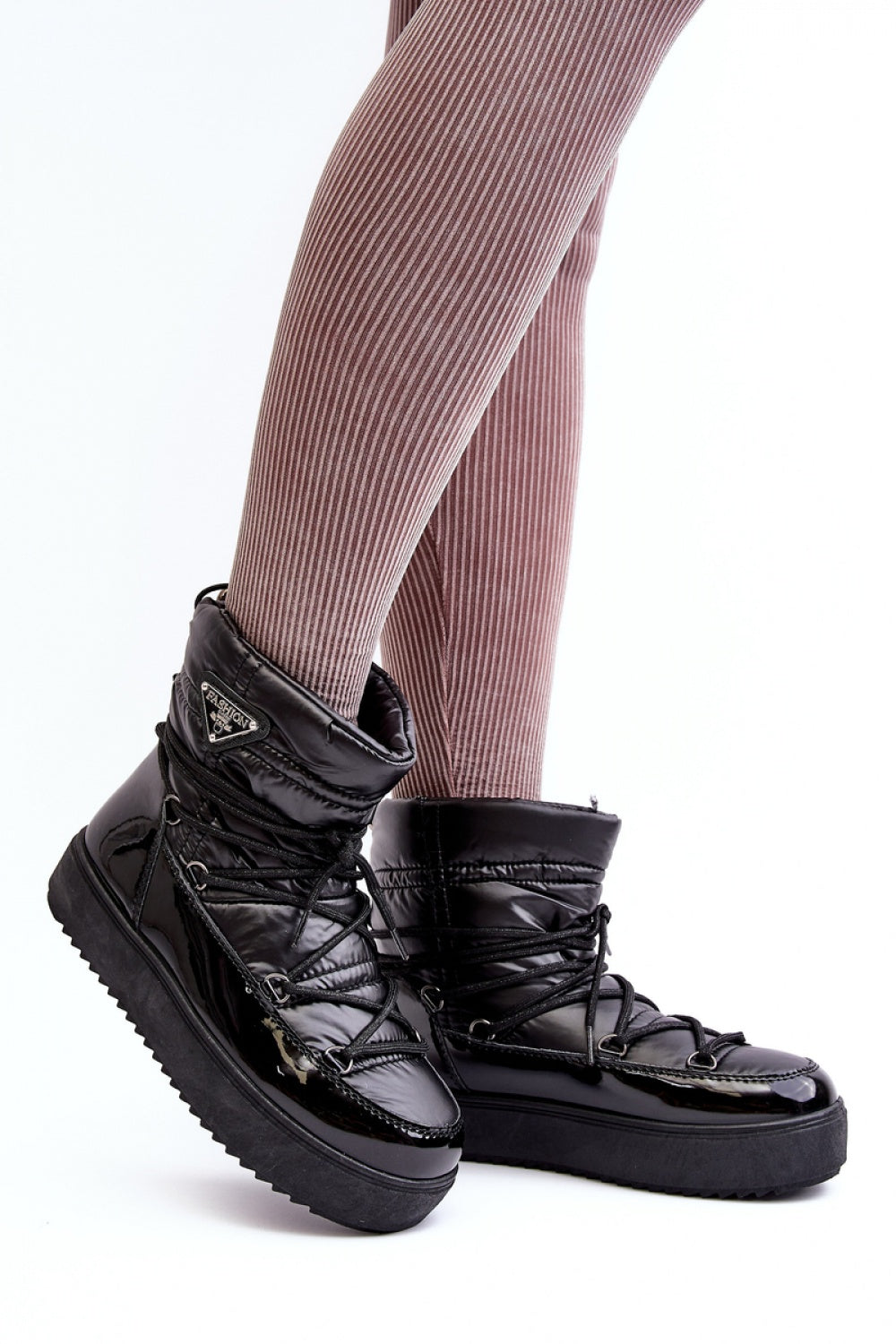 Bottes femme Step in style De Neige De — noir